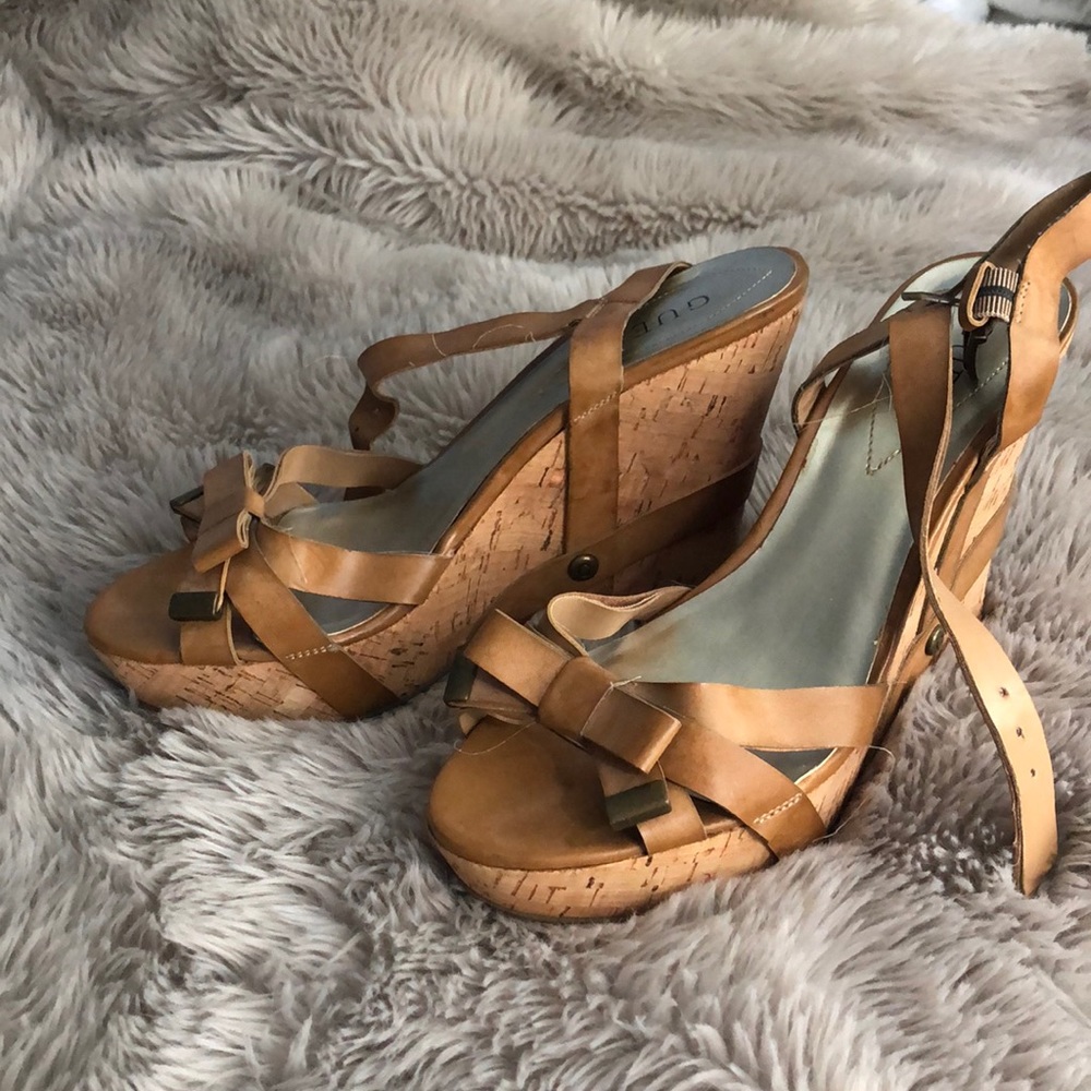 Guess heel wedges
